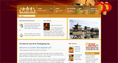Desktop Screenshot of goldenstarkitchen.com